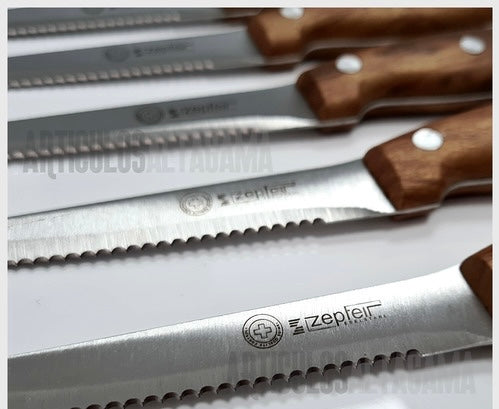 SET DE 24 PIEZAS - CUCHILLOS Y CUBIERTOS