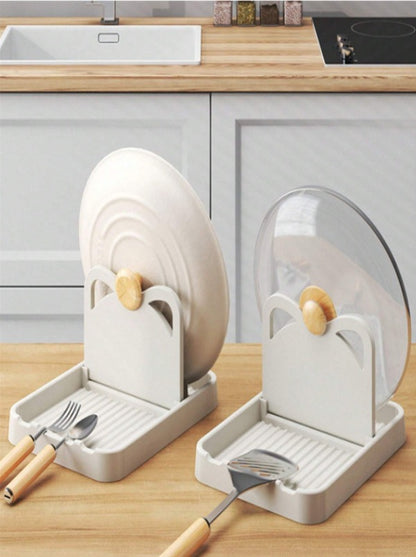 Soporte de tapas y utensilios de cocina