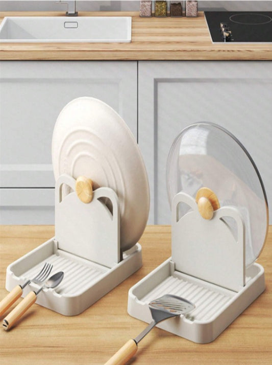 Soporte de tapas y utensilios de cocina